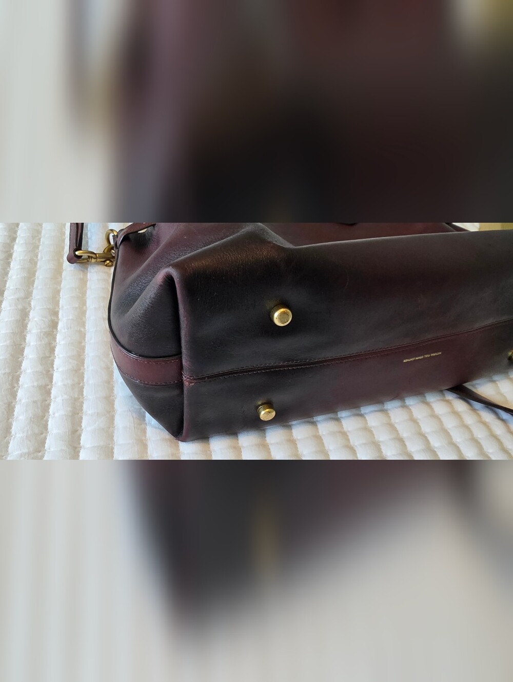 Coach Empire Carryall 40 Merlot - Picture 11 of 14